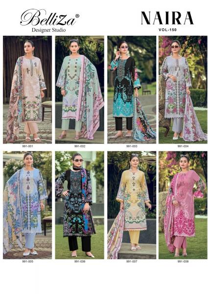 Belliza naira vol 150 wholesale dress materials in mahagiri